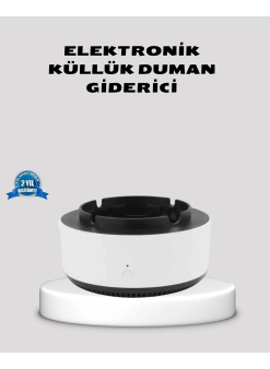 Hava Temizleyici Küllük – Sigara Dumanı Filtreli, Sessiz Çalışan, Şık Tasarım