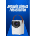 Hd Ayaklı Portatif Projeksiyon Cihazı Android İşlemcili Sinema Projektörü