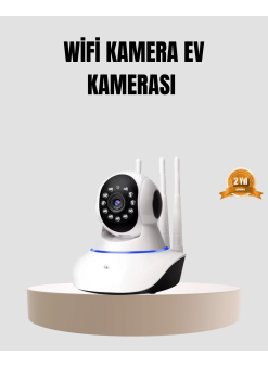 Hd Ip Kamera – Gece Görüşlü, Hareket Sensörlü, Mobil Takip Ve Çift Yönlü Ses