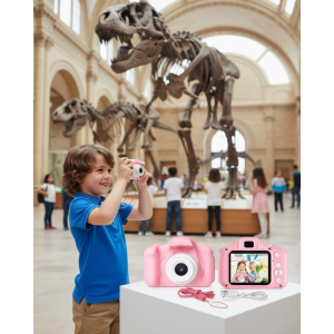 Hd Video Kayıt Özellikli Mini Dijital Kamera Fotoğraf Çekimli Usb Şarjlı