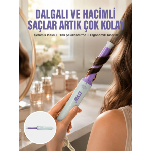 Hızlı Isınan, Kompakt Ve Güvenli – Tüm Saç Tiplerine Uygun Kıvırma Cihazı Yeni Nesil
