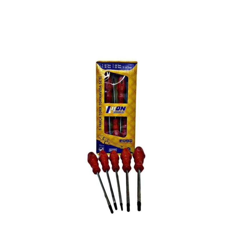 Hon 5 Parça Torx Tornavida Seti Hon 5 Parça Torx Tornavida Seti
