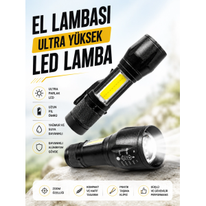 Hs-41 El Lambası Ultra Yüksek Led Lamba