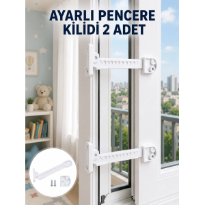 İçe Açılan Pencereler İçin Güvenlik Ve Sınırlayıcı Aparat Yeni Nesil