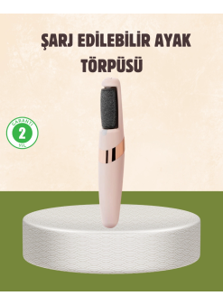 İki Hızlı Elektrikli Ayak Törpüsü Pürüzsüz Topuk Bakımı
