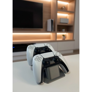 İkili Gamepad Tutucu Antrasit