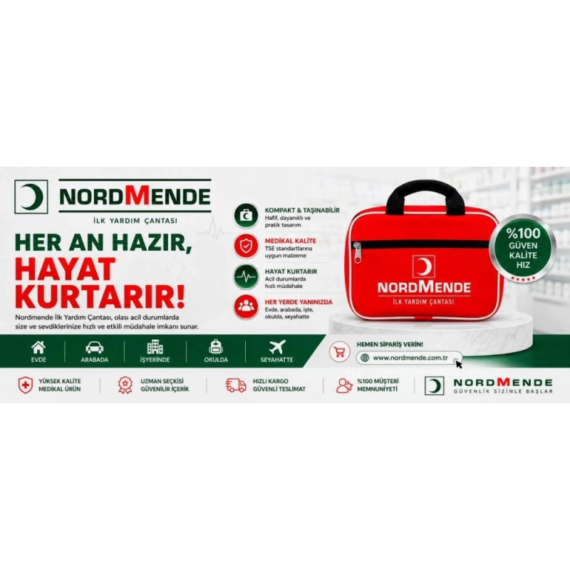 İlk Yardım Çantası Acil Müdahale Seti – Araç, Ev, Ofis Ve Seyahat İçin İlk Yardım Çantası Acil Müdahale Seti – Araç, Ev, Ofis Ve Seyahat İçin