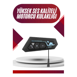 Intercom Bluetooth Kask Kulaklık Motosiklet Kulaklık 5.0 Bluetooth