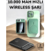 İos Uyumlu 22.5w Hızlı Şarj Magsafe Powerbank Dijital Göstergeli 10.000 Mah
