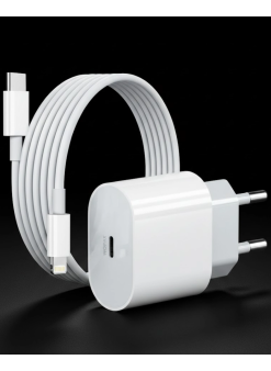 İphone 14 13 12 11 Uyumlu 20w Hızlı Şarj Adaptörü Lightning Kablo Seti