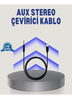 İphone Lightning 3.5mm Aux Çevirici Kablo Jh-023 Stereo Ses Aktarıcı
