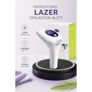 Ipl Lazer Teknolojili Dijital Ekranlı Epilasyon Cihazı