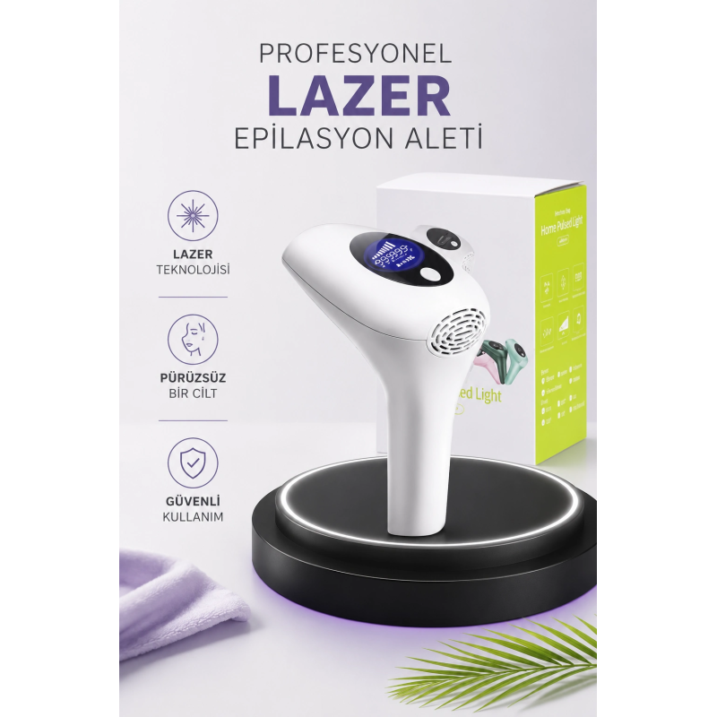 Ipl Lazer Teknolojili Dijital Ekranlı Epilasyon Cihazı Ipl Lazer Teknolojili Dijital Ekranlı Epilasyon Cihazı