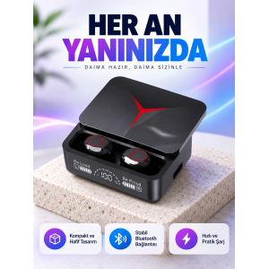 Ipx6 Suya Dayanıklı Kablosuz Kulaklık – Hafif Ve Taşınabilir Tasarım Yeni Nesil