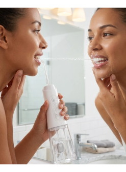 Ipx7 Su Geçirmez Şarjlı Ağız Duşu 320 Ml Su Tanklı Ayarlanabilir Basınçlı