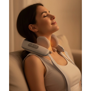 Isı Terapili Boyun Ve Omuz Masaj Cihazı Sessiz Motorlu Çok Bölgeli Kullanım