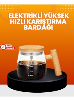 Isıtıcılı Manyetik Karıştırıcı Kupa – 400 Ml, C Tipi Şarjlı, Akıllı Tasarım