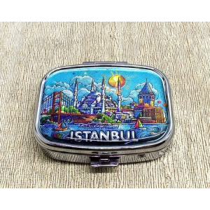 İstanbul Temalı İlaç Kutusu Alk4367