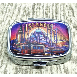 İstanbul Temalı İlaç Kutusu Alk4369