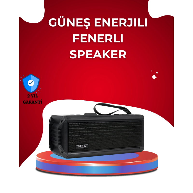 J-ıpox P520 Solar Enerjili Bluetooth Hoparlör Fm Radyolu 8w Ses J-ıpox P520 Solar Enerjili Bluetooth Hoparlör Fm Radyolu 8w Ses
