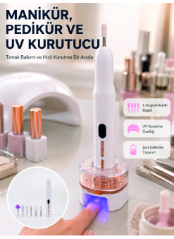 Jel Oje Kurutma Ve Tırnak Bakımı Cihazı