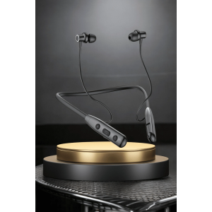Kablolu Bluetooth Kulaklık Boyun Bantlı Anc Özelliği Yüksek Ses Kaliteli 100 Saat