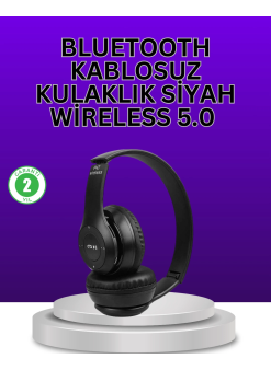 Kablolu & Kablosuz Kullanım Seçeneği Sunan Stereo Bluetooth Kulaklık