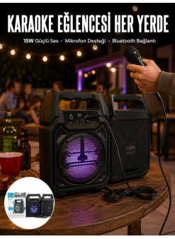 Kablosuz 6.5 İnç Tws Bluetooth Hoparlör Yeni Nesil