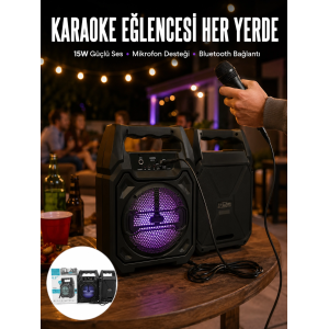 Kablosuz 6.5 İnç Tws Bluetooth Hoparlör Yeni Nesil