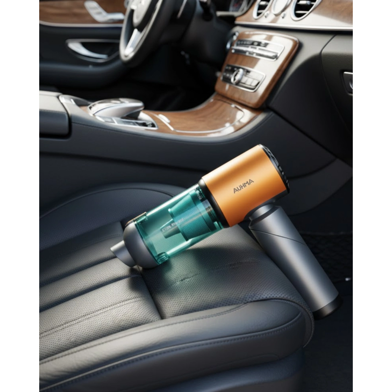 Kablosuz Araç Süpürgesi Güçlü Çekim Ve Taşınabilir Tasarım Kablosuz Araç Süpürgesi Güçlü Çekim Ve Taşınabilir Tasarım