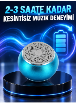 Kablosuz Bluetooth 5.0 Hoparlör | Kompakt Ve Güçlü Ses Yeni Nesil