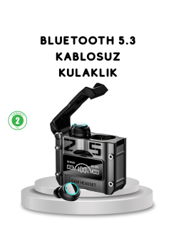 Kablosuz Bluetooth 5.3 Kulaklık – Aktif Gürültü Engelleme Ve Gecikmesiz Oyun Modu