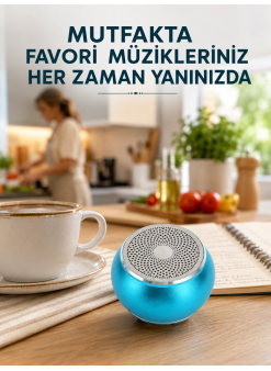 Kablosuz Bluetooth Hoparlör | 2-3 Saat Kesintisiz Müzik Keyfi Yeni Nesil