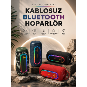 Kablosuz Bluetooth Hoparlör Taşınabilir