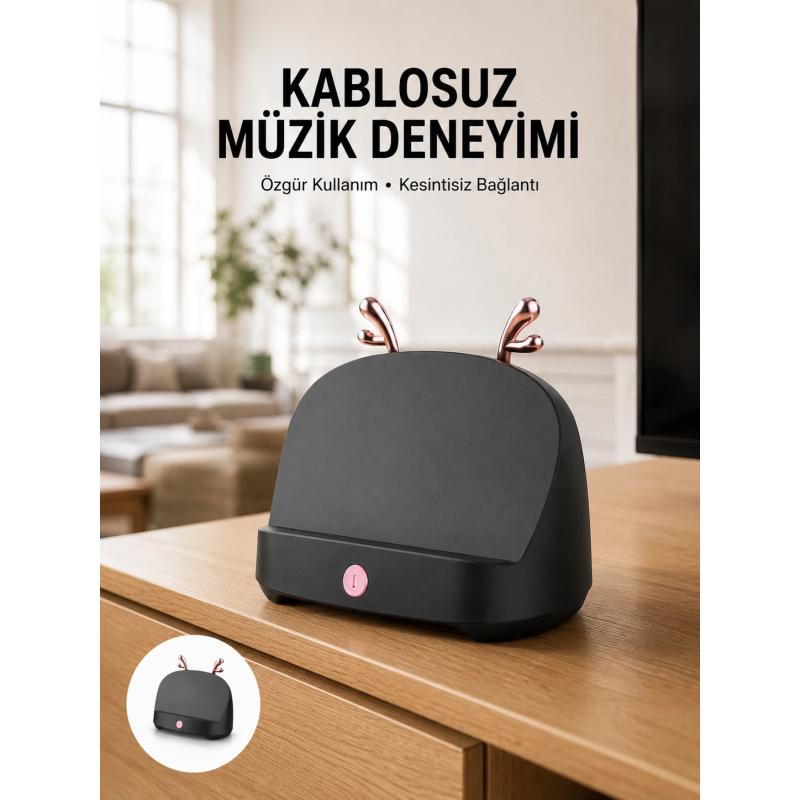 Kablosuz Bluetooth Hoparlör Telefon Koyma Özelliği Yüksek Ses Kaliteli Kablosuz Bluetooth Hoparlör Telefon Koyma Özelliği Yüksek Ses Kaliteli