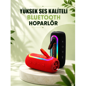Kablosuz Bluetooth Hoparlör Uzun Pil Ömrü Taşınabilir