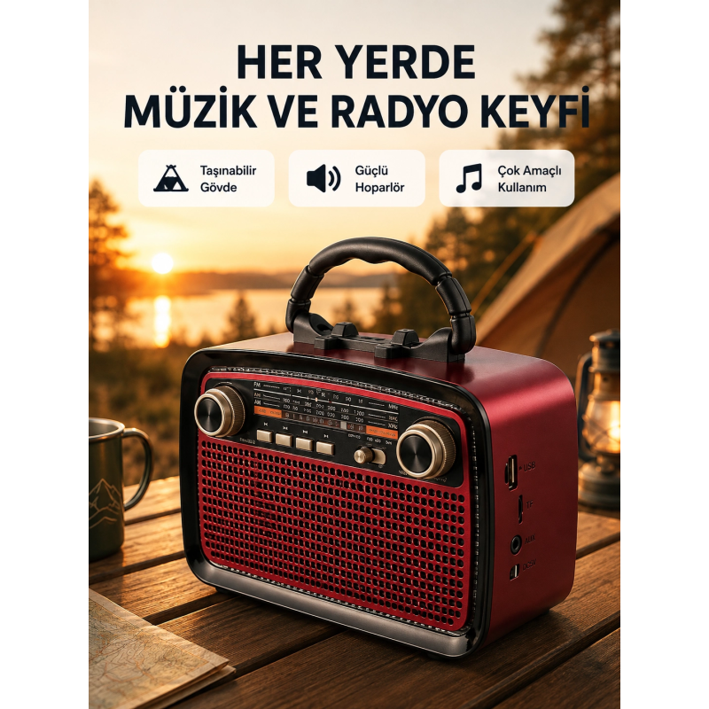 Kablosuz Bluetooth Hoparlör – Yüksek Ses Kalitesi, Uzun Pil Ömrü, Fm Ve Am Radyo Fonksiyonu Kablosuz Bluetooth Hoparlör – Yüksek Ses Kalitesi, Uzun Pil Ömrü, Fm Ve Am Radyo Fonksiyonu