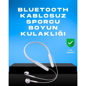 Kablosuz Bluetooth Kulaklık – Boyun Askılı, 100 Saat Pil Ömrü