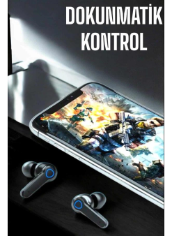 Kablosuz Bluetooth Kulaklık Dokunmatik Kontrol Uzun Pil Ömrü