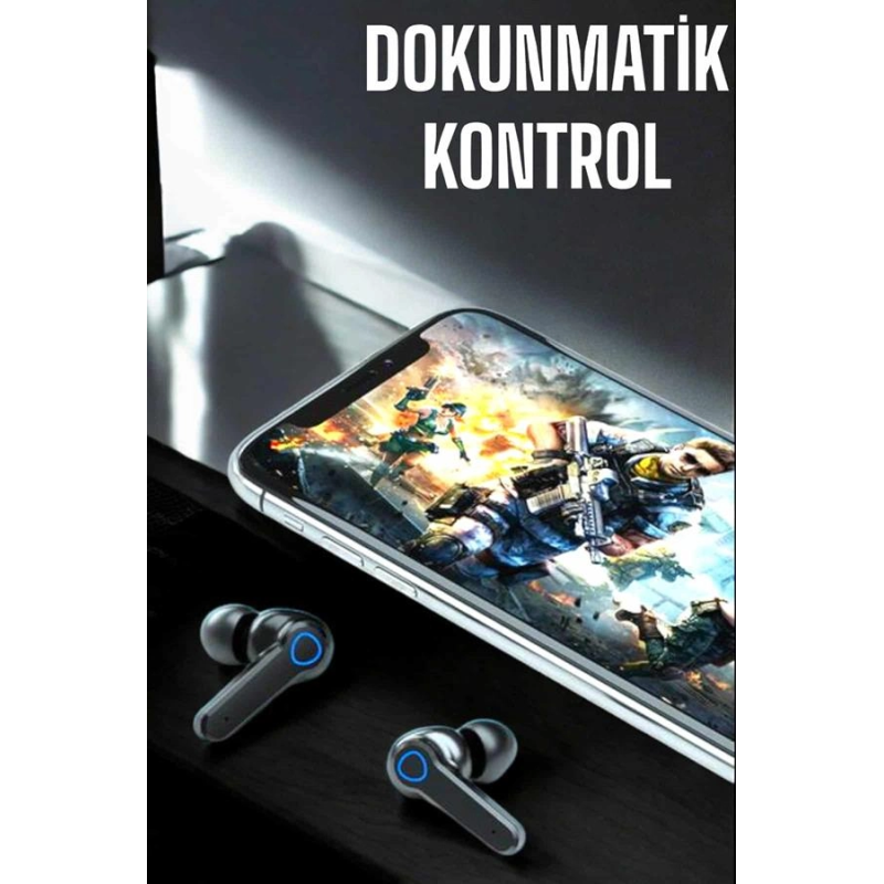 Kablosuz Bluetooth Kulaklık Dokunmatik Kontrol Uzun Pil Ömrü Kablosuz Bluetooth Kulaklık Dokunmatik Kontrol Uzun Pil Ömrü