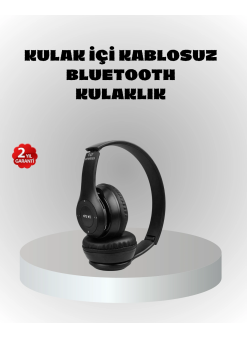 Kablosuz Bluetooth Kulaklık – Tf Kart, Aux, Mikrofonlu, Suya Dayanıklı, 10m Menzil