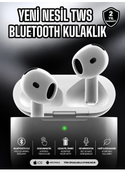 Kablosuz Bluetooth Kulaklık Tws Anc Özelliği Yüksek Ses Kaliteli