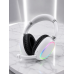 Kablosuz Bluetooth Mikrofonlu Beyaz Kulaklık Rgb Işıklı Kablosuz Bluetooth Mikrofonlu Beyaz Kulaklık Rgb Işıklı