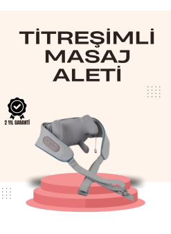 Kablosuz Boyun Ve Omuz Masaj Aleti | Isıtmalı Ve Yoğurmalı