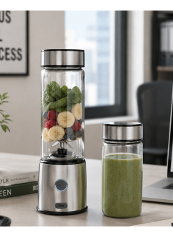 Kablosuz Cam Blender Yüksek Güçlü Smoothie Meyve Sebze Blenderı