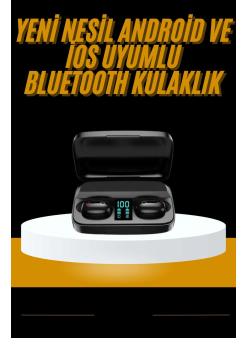 Kablosuz Dijital Göstergeli Çağrı Cevaplayabilen Tws 5.0 Bluetooth Kulaklık