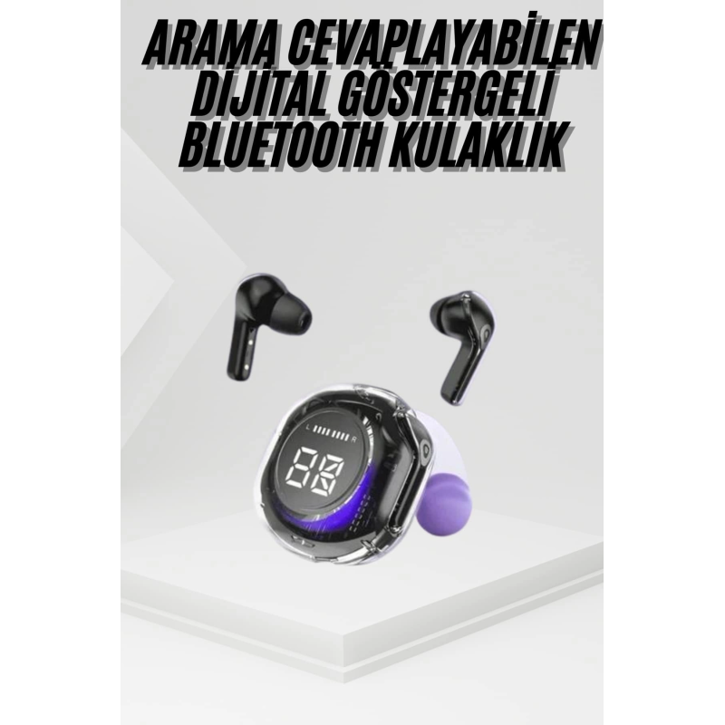 Kablosuz Dijital Göstergeli Powerbanklı Ios Ve Android Uyumlu Kulaklık Kablosuz Dijital Göstergeli Powerbanklı Ios Ve Android Uyumlu Kulaklık