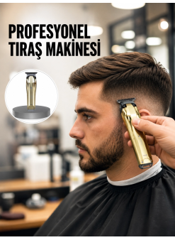 Kablosuz Erkek Bakım Tıraş Makinesi Hassas Bıçaklı Şarjlı Kullanım Yeni Nesil