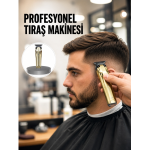 Kablosuz Erkek Bakım Tıraş Makinesi Hassas Bıçaklı Şarjlı Kullanım Yeni Nesil