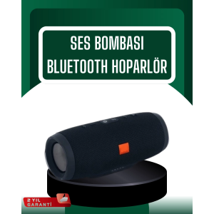 Kablosuz Hoparlör 12 Saat Çalma Süresi Usb Aux Tf Kart Destekli